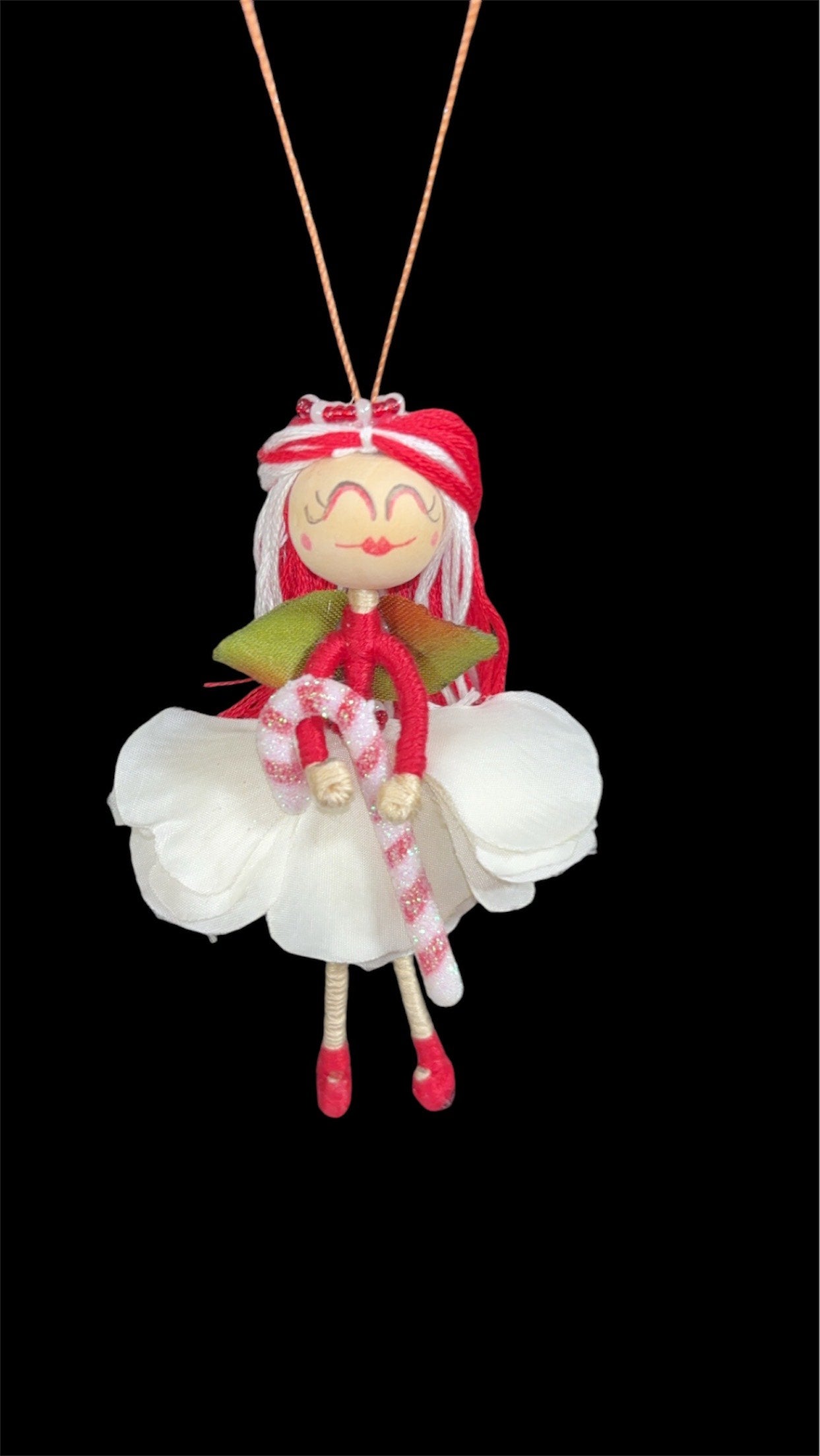 Candy Cane Flower Fairy