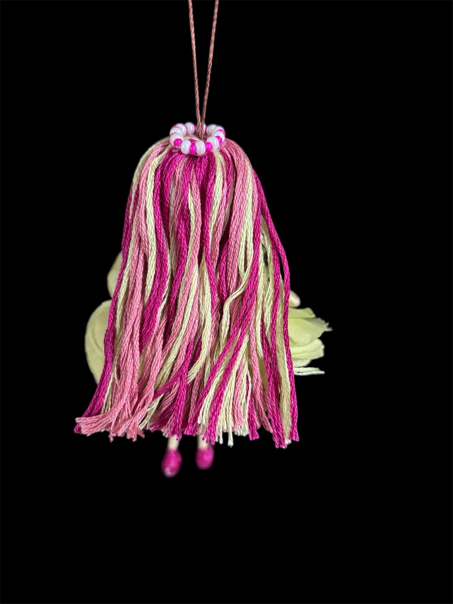 Magenta & Light Green Flower Fairy