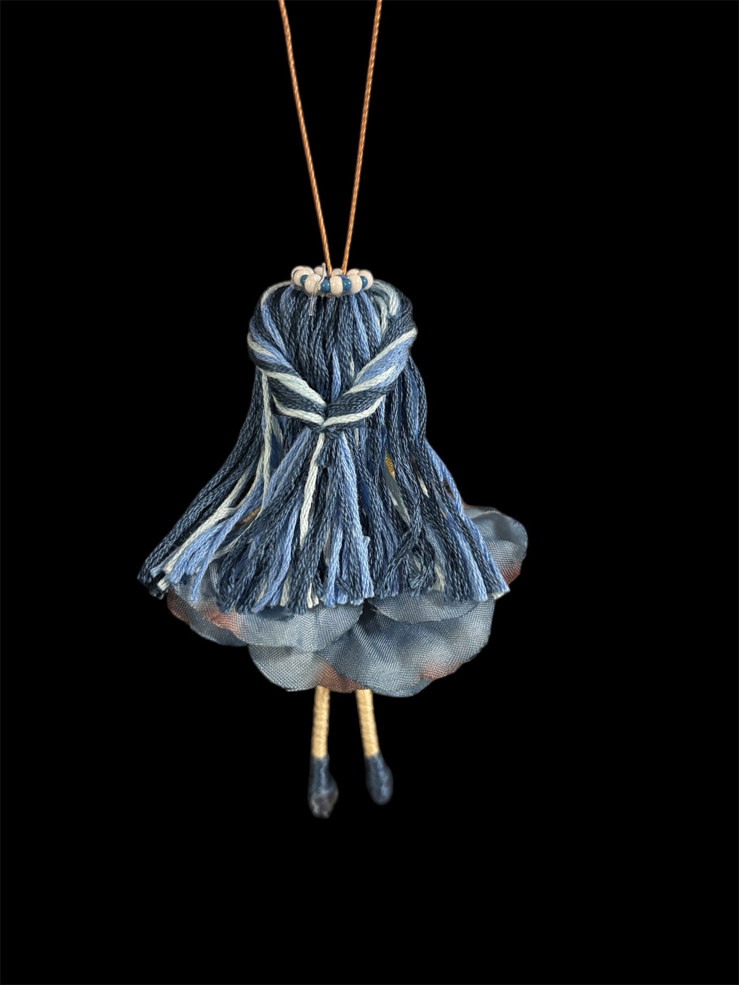 Navy Blue Flower Fairy